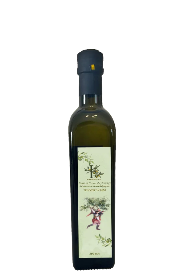 Soğuk Sıkım Zeytinyağı - Toprak Serisi - 500 ml