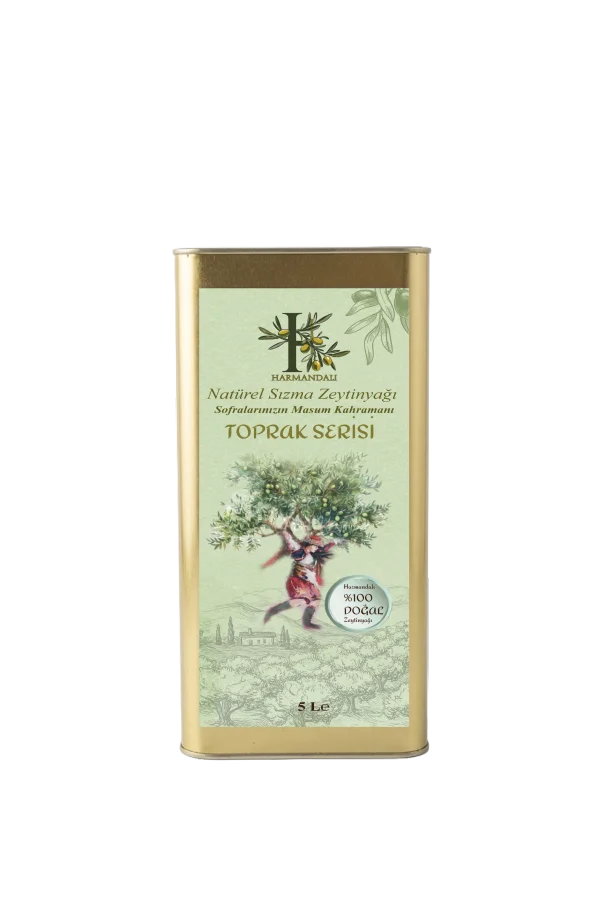 Soğuk Sıkım Zeytinyağı - Toprak Serisi 5lt