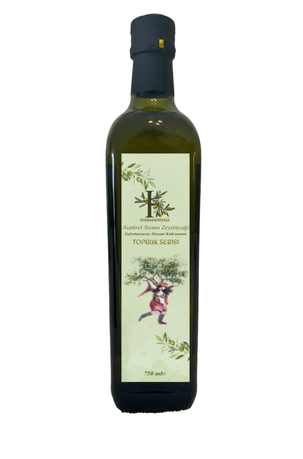 Soğuk Sıkım Zeytinyagi - Toprak Serisi 750ml